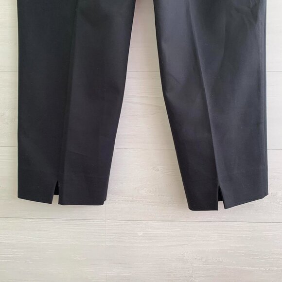 NWT Gallia Moda - Black cotton cropped pants, sz 16 - Picture 5 of 6